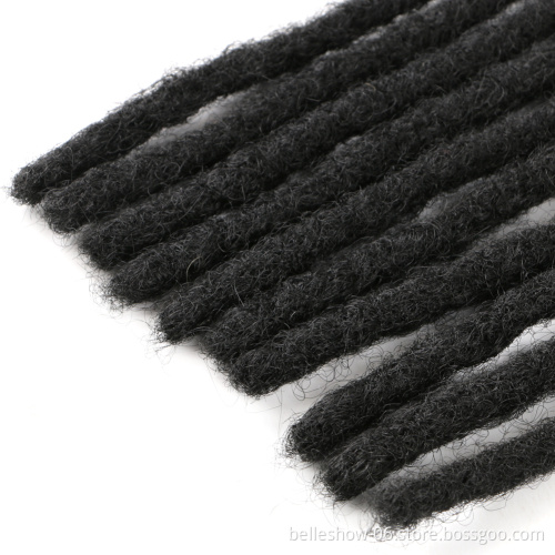 Hot sell 6inch-20 Inch Crochet Braid  for black hair afro kinky hair extensionsAfro Kinky Dreadlocks dreadlocks extensions